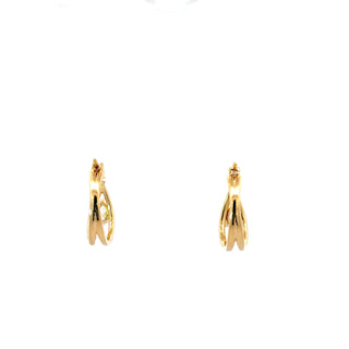 14K Yellow Gold 1.40cttw Lab Grown Diamond Earrings