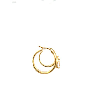 14K Yellow Gold 1.40cttw Lab Grown Diamond Earrings