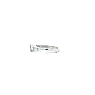 14K White Gold 0.35cttw Diamond Engagement Ring