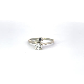 10K White Gold 0.30 ct Diamond Ring