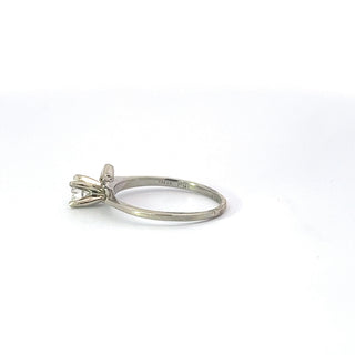 10K White Gold 0.30 ct Diamond Ring