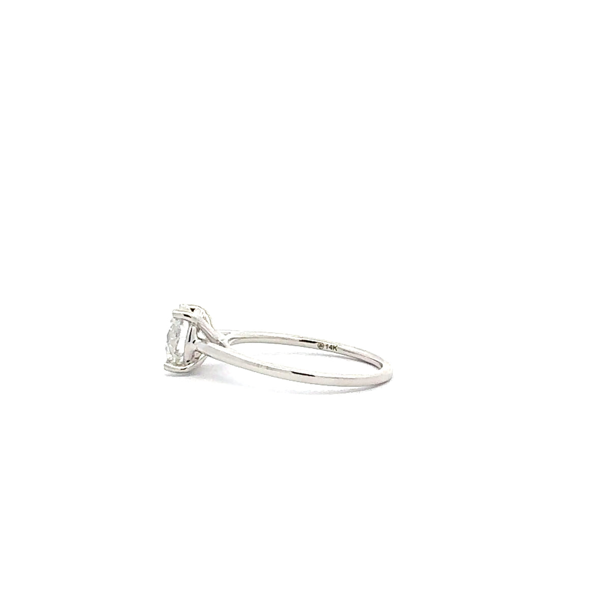 14K White Gold 2.50 cttw Lab Grown Diamond Engagement Ring