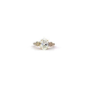14k Yellow Gold 2.497cttw Lab-Grown Diamond Ring