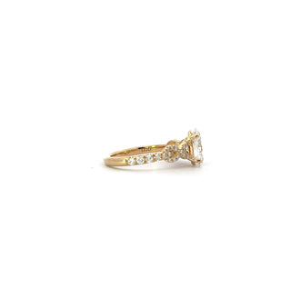 14k Yellow Gold 2.497cttw Lab-Grown Diamond Ring