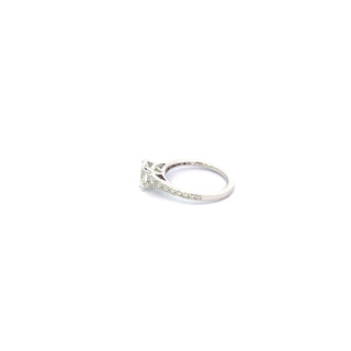 Platinum Canadian 1.51cttw lab Grown Diamond Engagement Ring