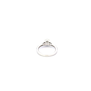 Platinum Canadian 1.51cttw lab Grown Diamond Engagement Ring