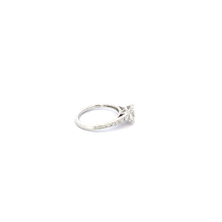 Platinum Canadian 1.51cttw lab Grown Diamond Engagement Ring