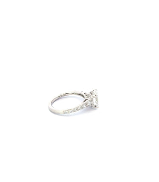 Platinum Canadian 2.75cttw lab Grown Diamond Engagement Ring