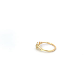 10K Yellow Gold 0.288cttw Ladies Diamond Engagement Ring