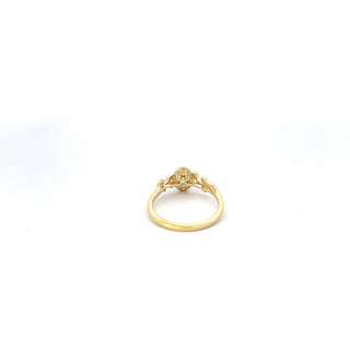 10K Yellow Gold 0.288cttw Ladies Diamond Engagement Ring