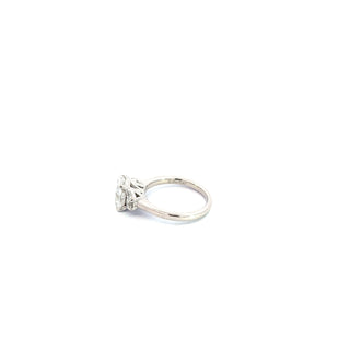 Platinum 2.5cttw 3-Stone Lab Grown Diamond Ring