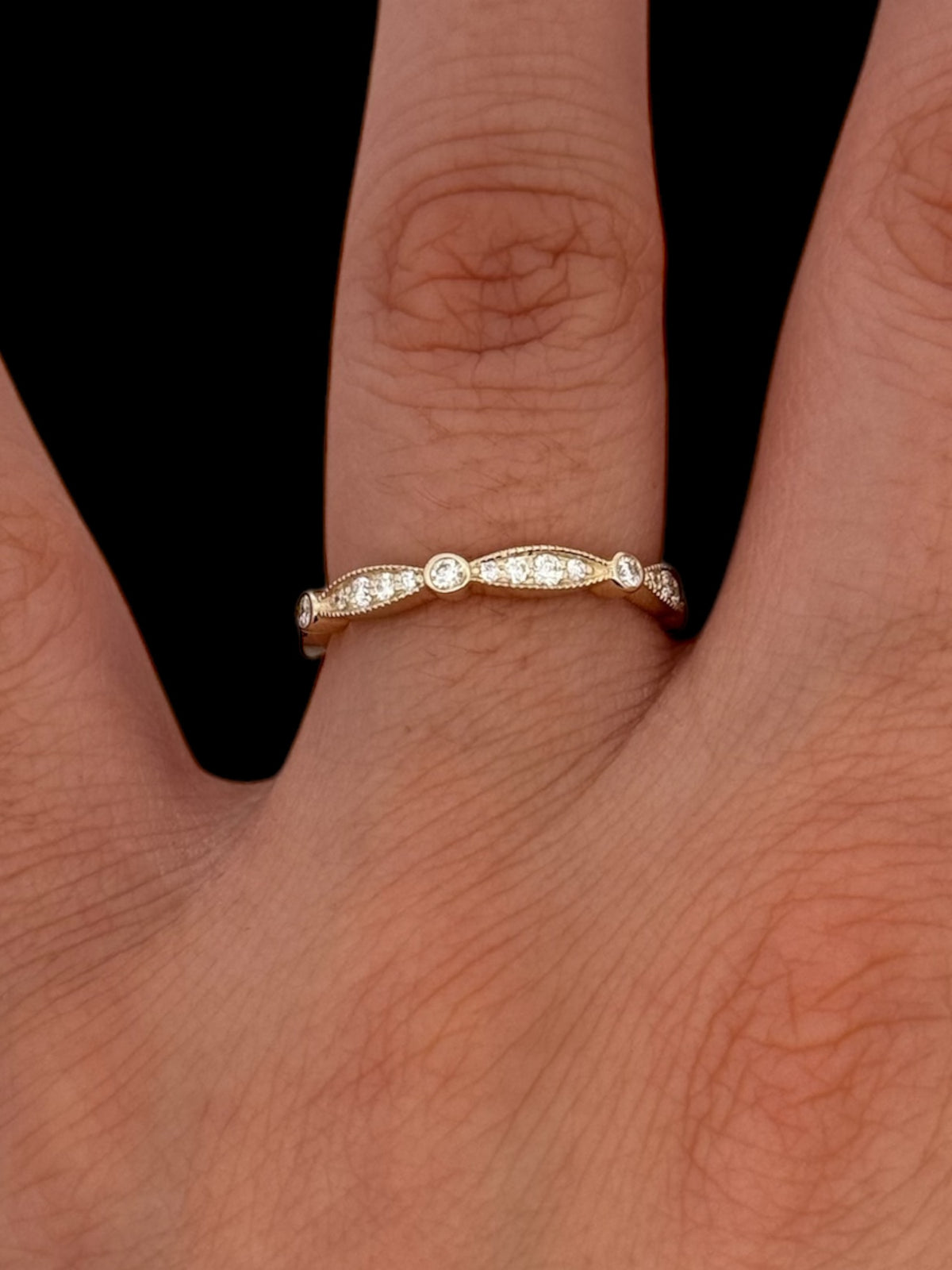 10K Yellow Gold 0.25cttw Diamond Ring