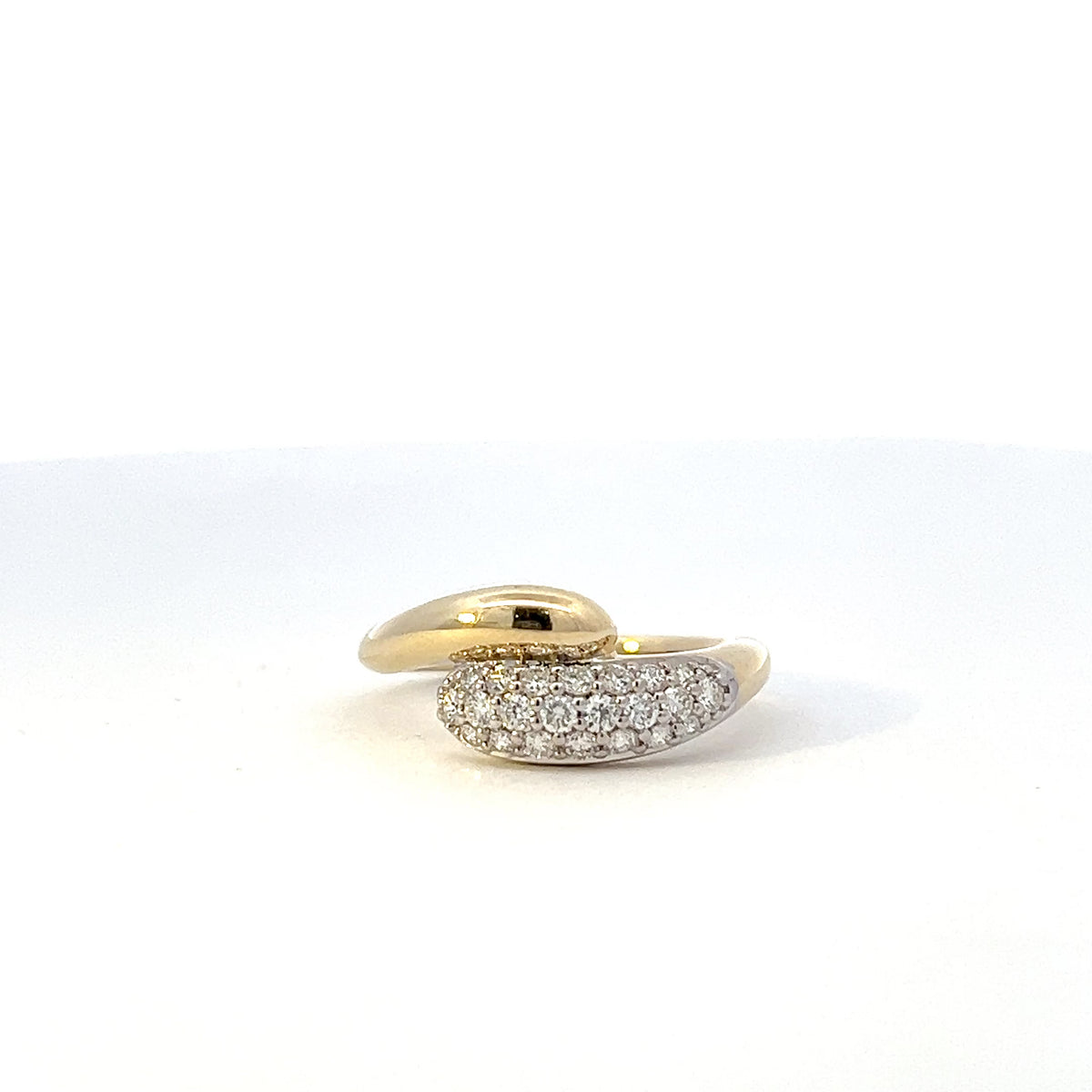 10K Yellow Gold 0.38cttw Diamond Ring