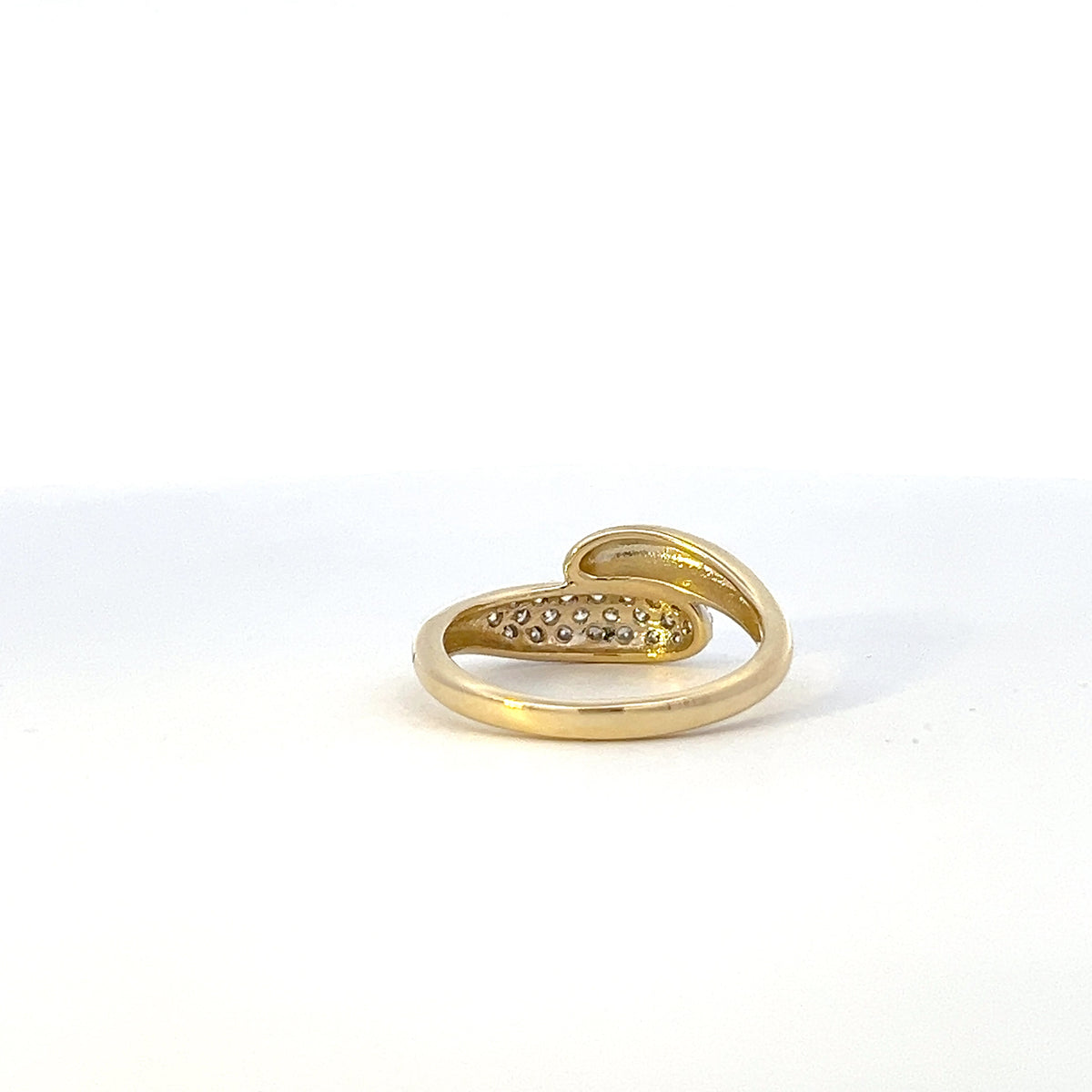 10K Yellow Gold 0.38cttw Diamond Ring