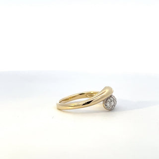 10K Yellow Gold 0.38cttw Diamond Ring