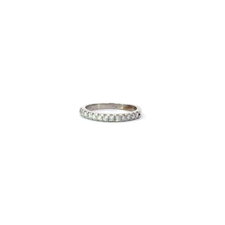 14K White Gold 0.40cttw Diamond Wedding Band