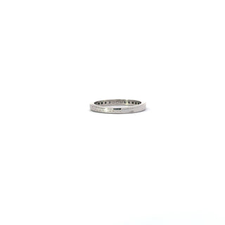14K White Gold 0.40cttw Diamond Wedding Band