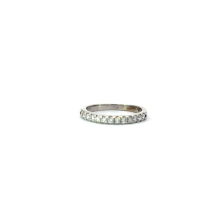 14K White Gold 0.40cttw Diamond Wedding Band
