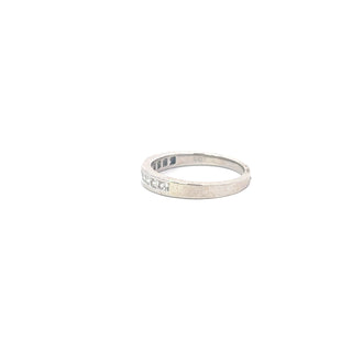 14K White Gold 0.50cttw Diamond Wedding Band