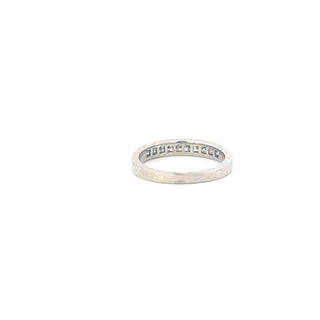 14K White Gold 0.50cttw Diamond Wedding Band