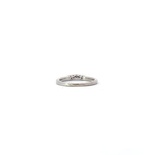 14K White Gold 0.20cttw  Diamond Band