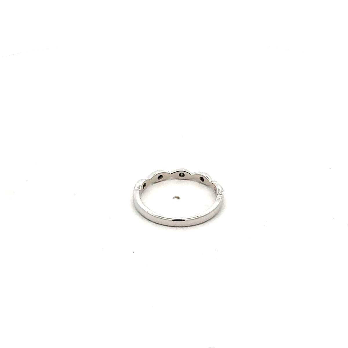 10K White Gold 0.08cttw Diamond Ring