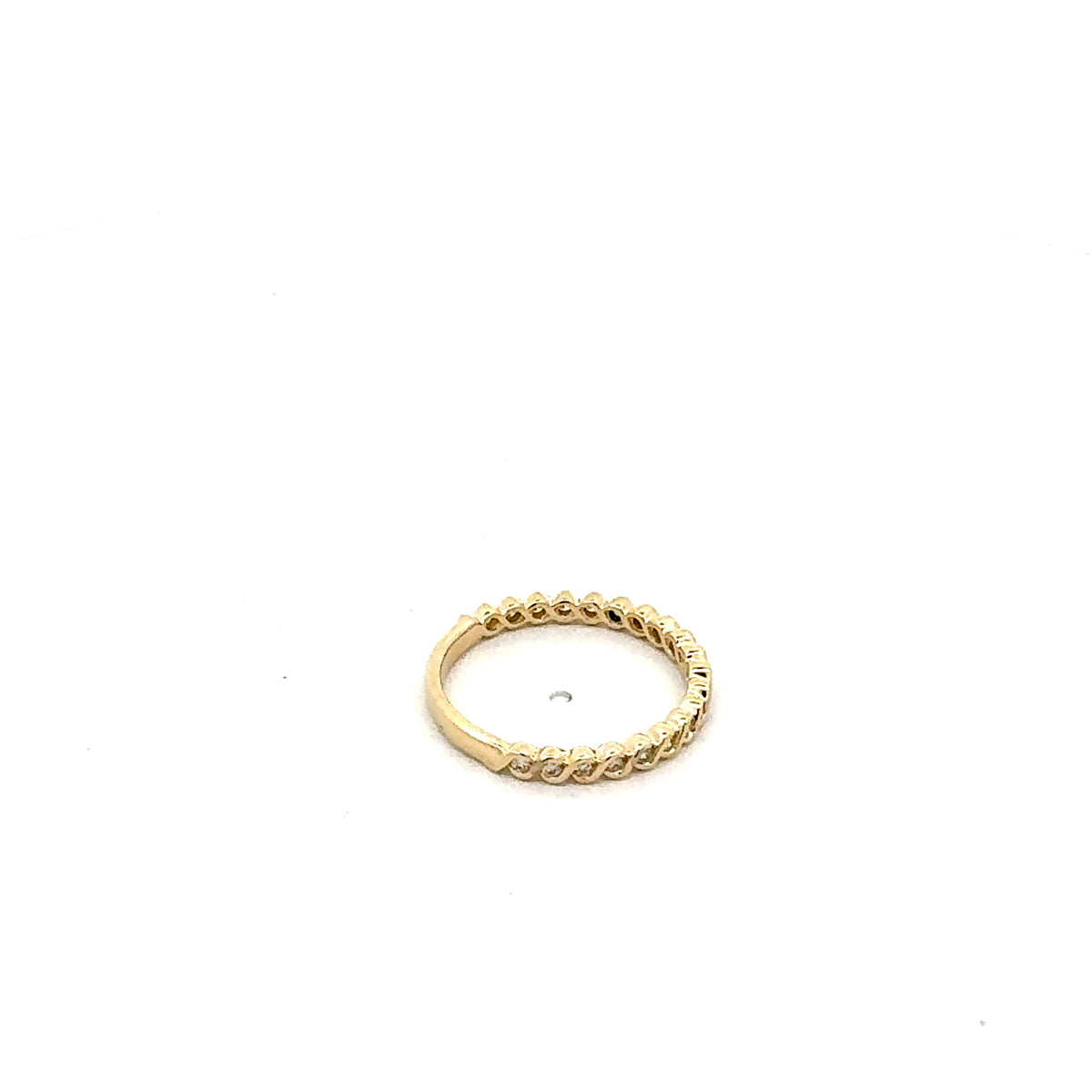 10K Yellow Gold 0.20cttw Diamond Ring