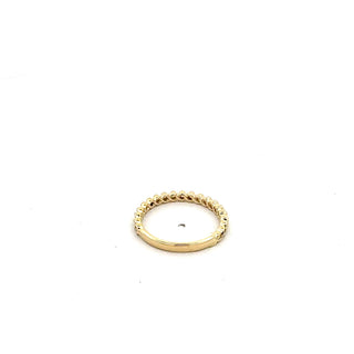 10K Yellow Gold 0.20cttw Diamond Ring