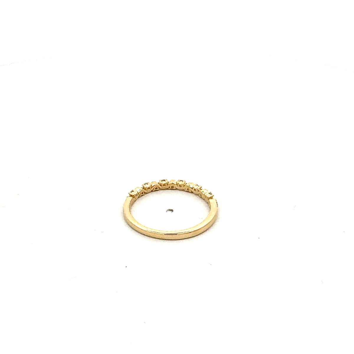 10K Yellow Gold 0.12cttw Diamond Ring