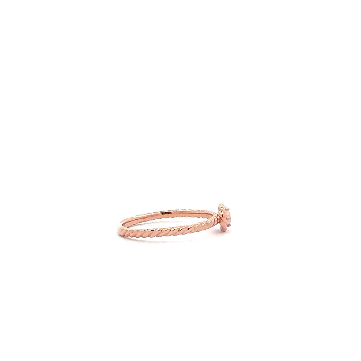10K Rose Gold Opal Ring