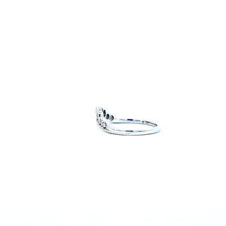 10K White Gold Diamond Wedding Ring