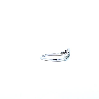 10K White Gold Diamond Wedding Ring