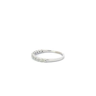 10K White Gold 0.055cttw Diamond Ring