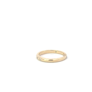14K Yellow Gold .06 CTW Lab-Grown Diamond Anniversary Band