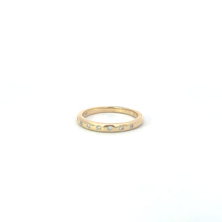 14K Yellow Gold .06 CTW Lab-Grown Diamond Anniversary Band