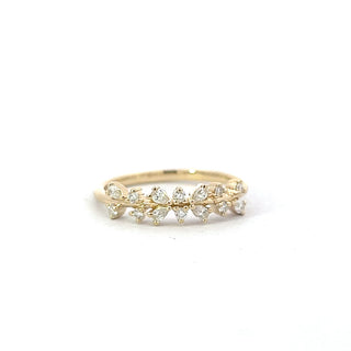 14K Yellow Gold 0.25cttw Diamond Ring