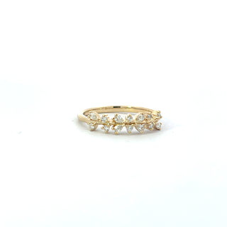 14K Yellow Gold 0.25cttw Diamond Ring