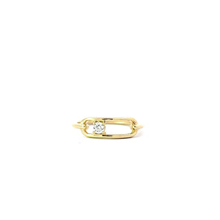 10K Yellow Gold Canadian Diamond Ladies Ring