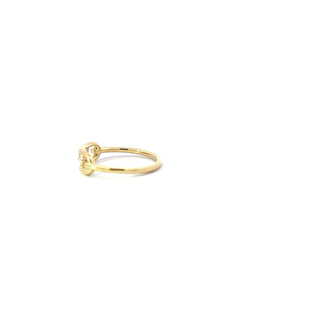 10K Yellow Gold Canadian Diamond Ladies Ring