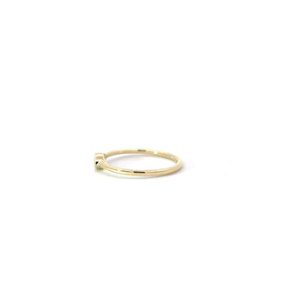 10k Yellow Gold 0.10cttw Diamond Ring