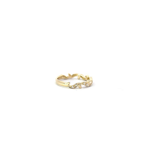10k Yellow Gold Diamond Ring