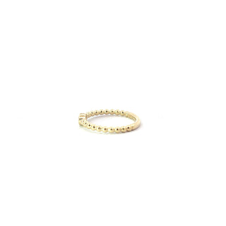 10k Yellow Gold 0.10cttw Diamond Ring
