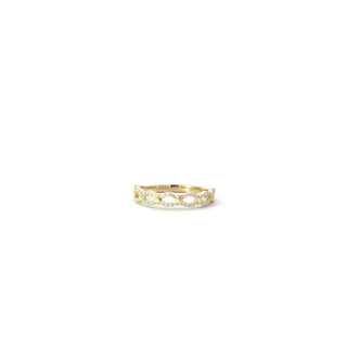 10K Yellow Gold 0.18cttw Diamond Ring