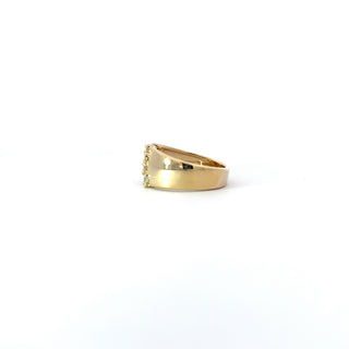 10K Yellow Gold 0.50cttw Canadian Diamond Ring