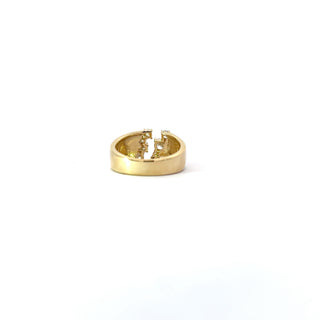 10K Yellow Gold 0.50cttw Canadian Diamond Ring