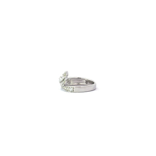 14K White Gold 1.00cttw Canadian Diamond Ring