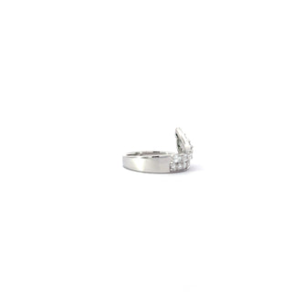 14K White Gold 1.00cttw Canadian Diamond Ring