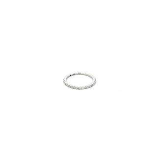 Platinum Canadian 0.30cttw Lab Grown Flared Diamond Band