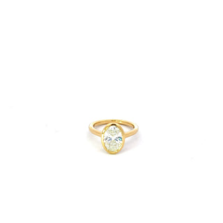 14K Yellow Gold 2.05cttw Lab Grown Canadian Diamond Ring