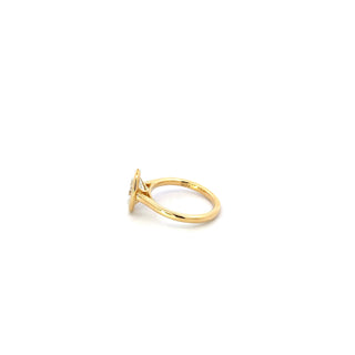 14K Yellow Gold 2.05cttw Lab Grown Canadian Diamond Ring